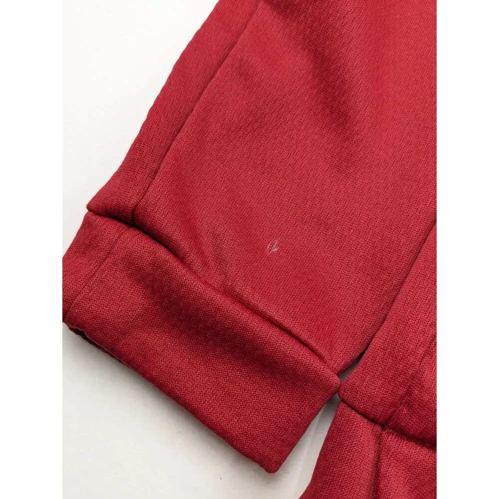 Adidas Red Athletic Hoodie = Youth Large